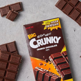 乐天大脆香巧克力板82g