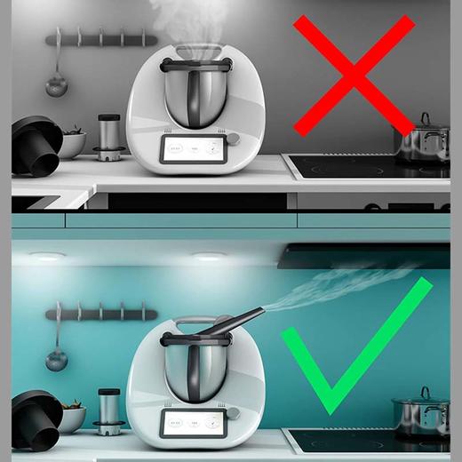 小美蒸汽分流器美善品TM5TM6配件蒸汽疏导防烫伤工具 商品图1