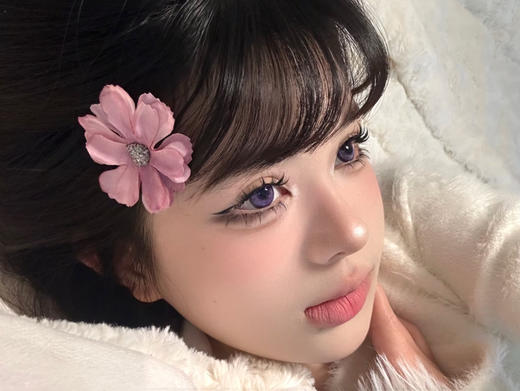 【中直径半年抛】Jellydoll-魔镜紫-14.2mm【半年抛 0-1000度 含525/575】 商品图10