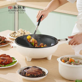 SUNPENTOWN 尚朋堂   电炒锅（液体加热器）   PH-C01(机械型) 米白色