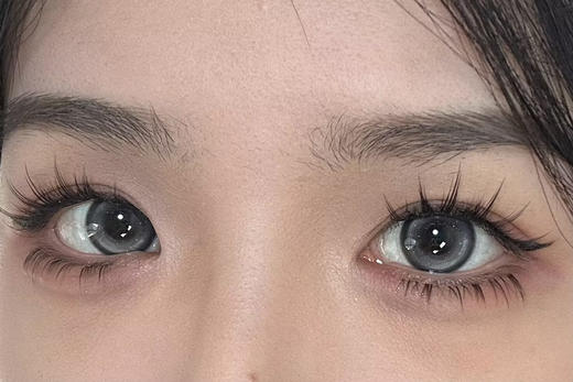 【中直径半年抛】Jellydoll-魔镜灰-14.2mm【半年抛 0-1000度 含525/575】 商品图2