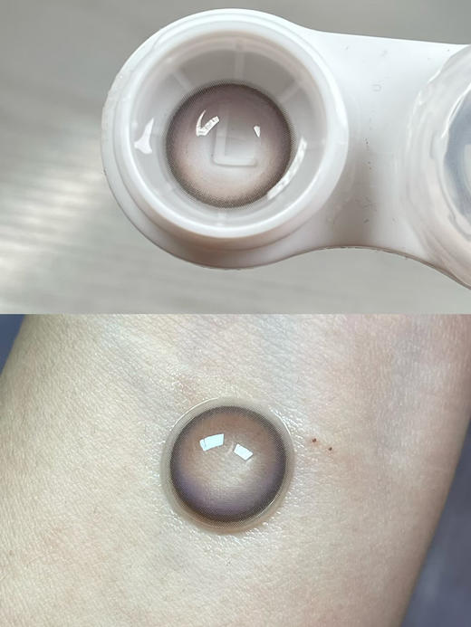 【中直径半年抛】Jellydoll-冷烟紫-14.2mm【半年抛 0-1000度 含525/575】 商品图8