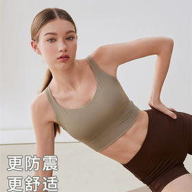 跃牌【轻匀系列】高强度支撑美背瑜伽健身背心60096