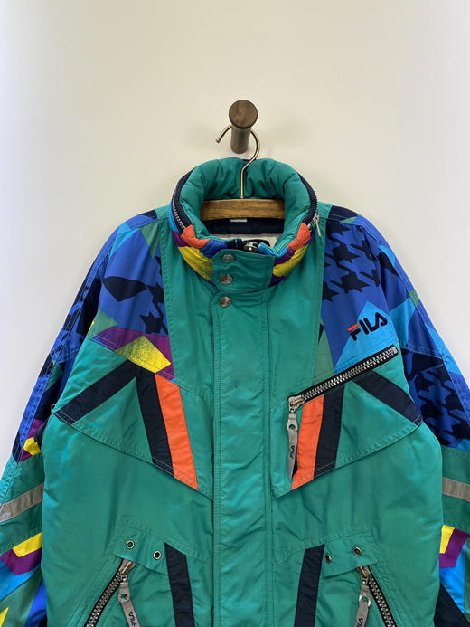 90年代 Vintage FILA 斐乐 棉服 夹棉外套_CTJK(S) 商品图1