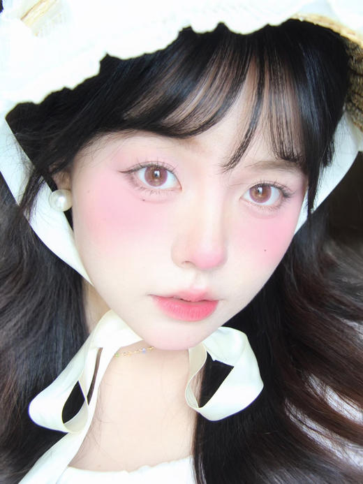 【中直径半年抛】Jellydoll-金箔玫瑰-14.2mm【半年抛 0-1000度 含525/575】 商品图4