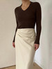 SIJIA | Venus skirt 弹力PU裹身半身裙  [ 酒红AW2478 / 黑AW2348 / 白AW2349 / 棕AW2350 ] 商品缩略图5