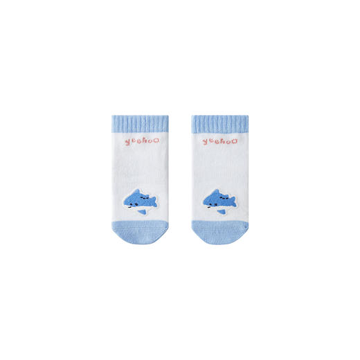 【商场同款】英氏赛柔丝儿童袜子5A抑菌可爱宝宝公仔袜四季袜 商品图4