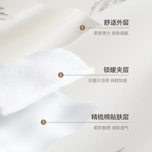 【商场同款】英氏熊猫大豆棉被子婴儿被子抗菌四季可用新款 商品图3