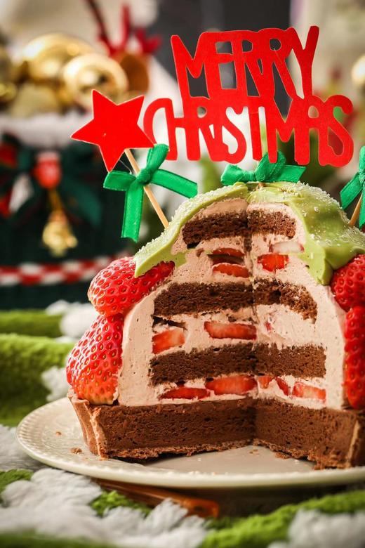 圣诞草莓开心果小屋 商品图1