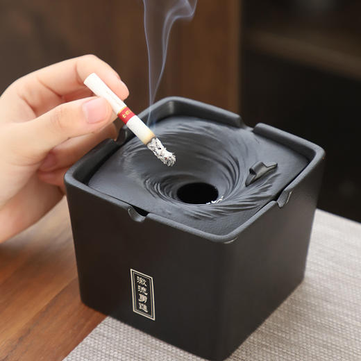 知勤堂—激流勇进烟灰缸/花插（方盖方罐款） 商品图1