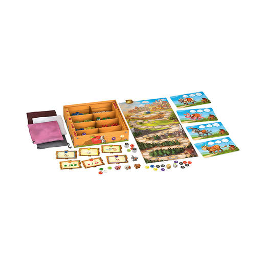 Schmidt 桌游 《骑驴闯江湖》 适玩年龄6+ 策略游戏 / 概率学 / 规则运用 /系列主题 42445 商品图2