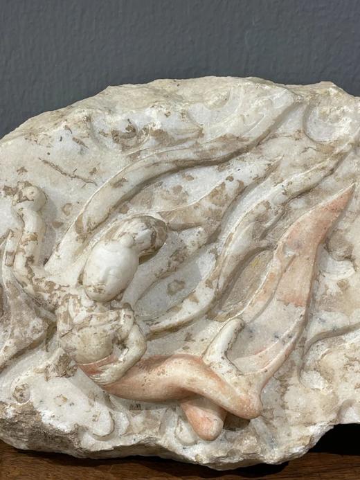 深浮雕汉白玉飞天像，顺丰包邮 商品图6