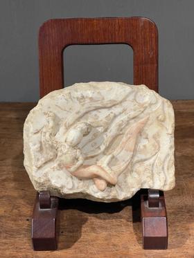 深浮雕汉白玉飞天像，顺丰包邮