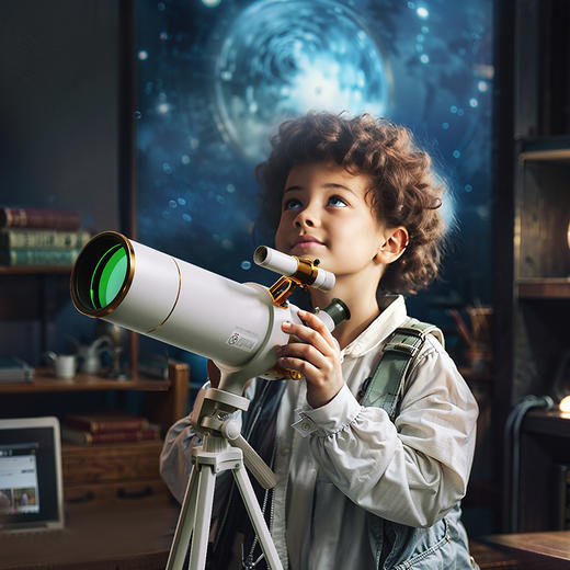 科学罐头天文望远镜高倍高清专业入门级儿童家用观星小学生日礼物 商品图2