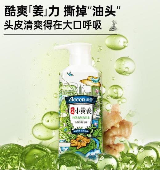 【35元会员福利】澳雪小黄姜洗发水300ml（丰盈蓬松/乌黑韧发/头皮舒缓/控油去屑） 商品图0