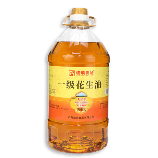琉璃農场一级花生油5L 商品图0