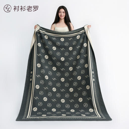 印花LOGO四季毯 商品图1