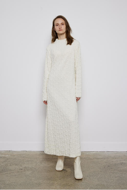 颗粒感飘逸连衣裙 商品图0