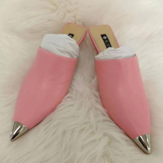 QX23002#尖头矮高跟鞋 商品图0