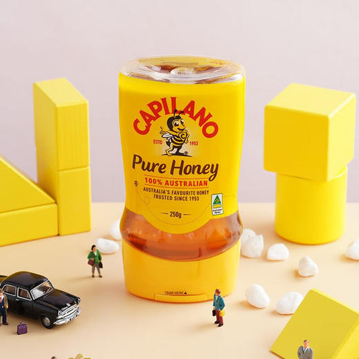 澳大利亚康蜜乐蜂蜜倒立装250g/033640 口感健康早餐加入蜂蜜气味清甜 商品图0