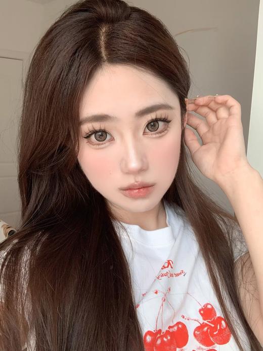 E-lensstyle半年抛美瞳 大奶球棕（绿） 14.5mm 商品图1