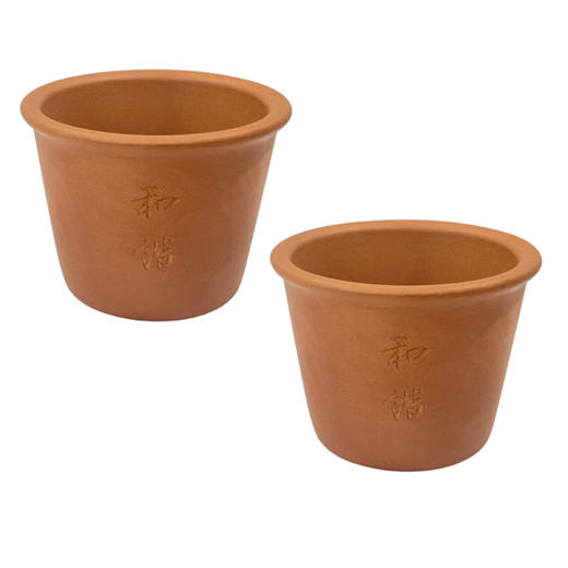 紫砂木鱼石制品 主人杯 1套2只 商品图0