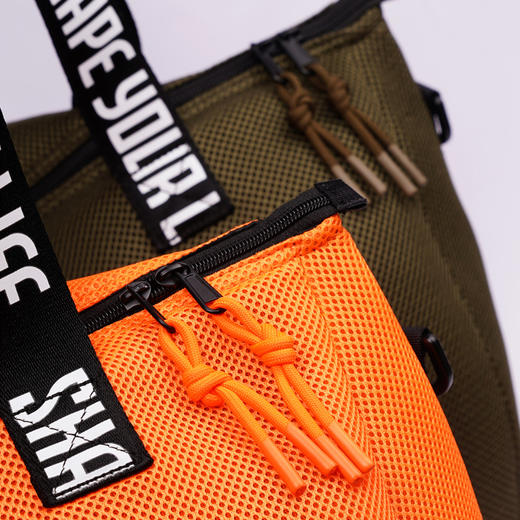 【趁早文创】趁早经典超能耐用单肩大网布包大容量训练健身瑜伽包独立收纳内袋 商品图6