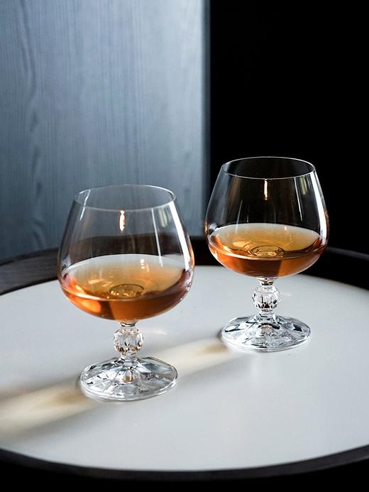 捷克BOHEMIA进口水晶玻璃白兰地杯干邑杯洋酒杯轩尼诗杯 酒吧家用 商品图1