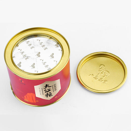八马茶叶 武夷山岩茶大红袍茶叶正宗乌龙茶自饮散装罐装80克 商品图3