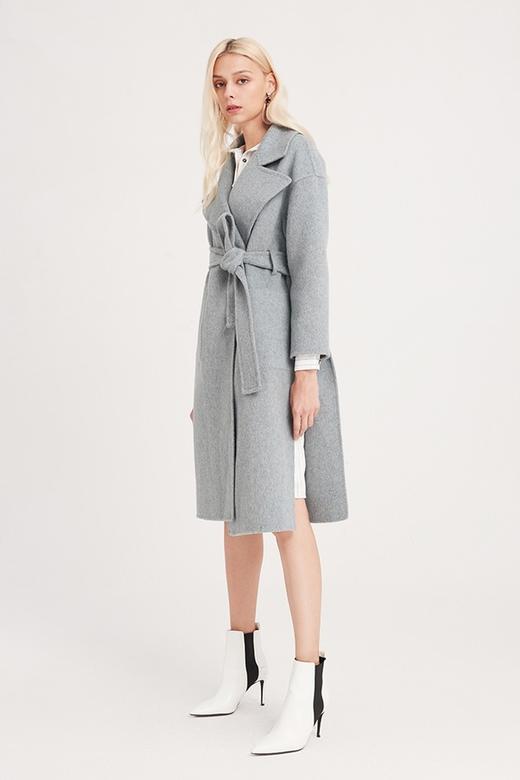 Choisie Comme 蓝色?羊毛双面呢大衣 13702 商品图3