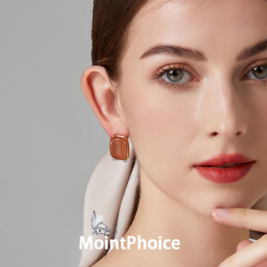 MointPhoice美拉德星期耳饰，法式复古、百搭优雅 商品图4