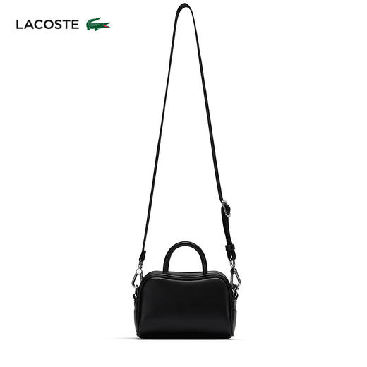 【海南专供价】Lacoste法国鳄鱼女士新款时尚潮流百搭纯色斜挎手提包NF4498FO 商品图1