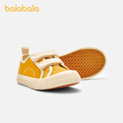 巴拉巴拉童鞋儿童帆布鞋女童春秋校园鞋子时尚休闲鞋男童鞋防滑潮 商品图1