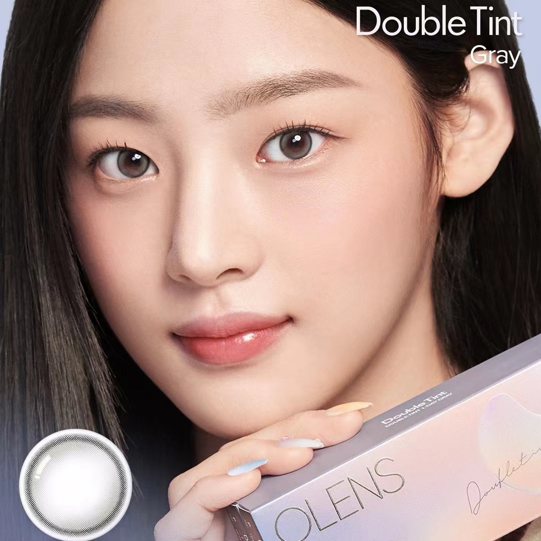 「半年抛」1副送镜盒 2副加送护理液 ！ OLENS 半年抛美瞳全系列 RealRing Moodnight DoubleTint Lily