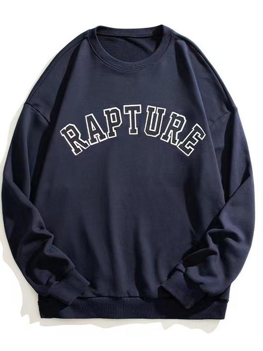 【个性十足；韩版小众】别样设计，情侣装味，引领潮流；字母外套，时尚范儿；男女同款，休闲情侣卫衣女ins 商品图4