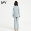 IWY/气质上镜蓝色主持人西装套装女休闲韩版美容院工作服高端职业正装C13519+P33519 商品缩略图4