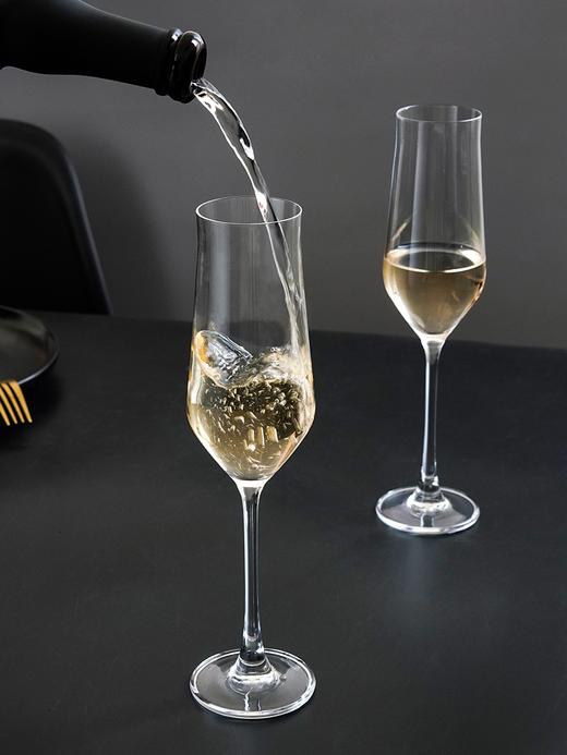 2支礼盒捷克进口水晶玻璃香槟杯情侣对杯杯子气泡甜酒杯新婚礼物 商品图4