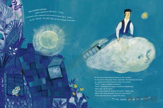 Journey on a Cloud: A Children's Book Inspired by Marc Chagall / 云上之旅：受夏加尔启发的绘本 商品图1