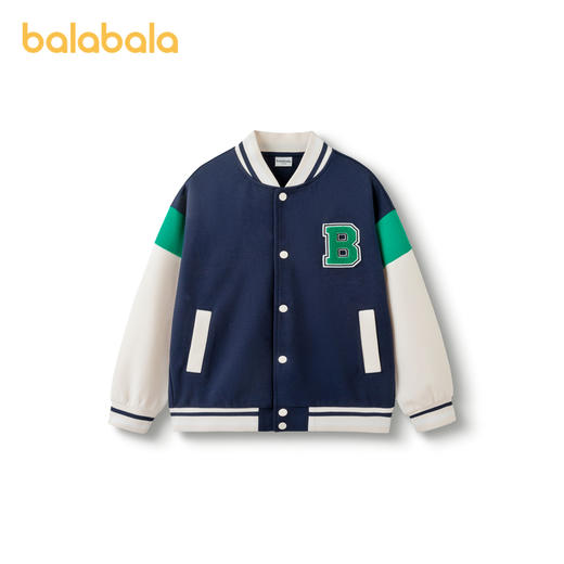 巴拉巴拉儿童外套棒球服男童春秋款新款洋气中大童女童学院风 商品图4