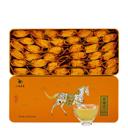 八马茶叶安溪铁观音乌龙茶浓香型口粮茶自饮装252g 商品图2