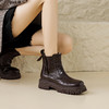 时尚个性，头层羊皮保暖羊羔毛厚底马丁短靴HB-Z726 商品缩略图3