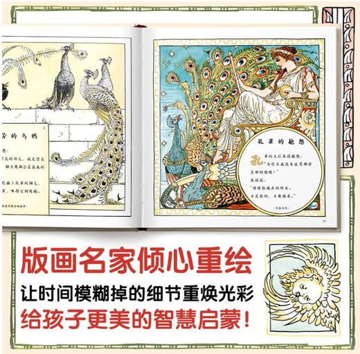 沃尔特·克兰给孩子的伊索寓言（高清复刻彩色版） 商品图2