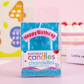 拱桥生日字母蜡烛