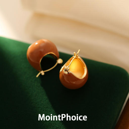 MointPhoice美拉德星期耳饰，法式复古、百搭优雅 商品图8