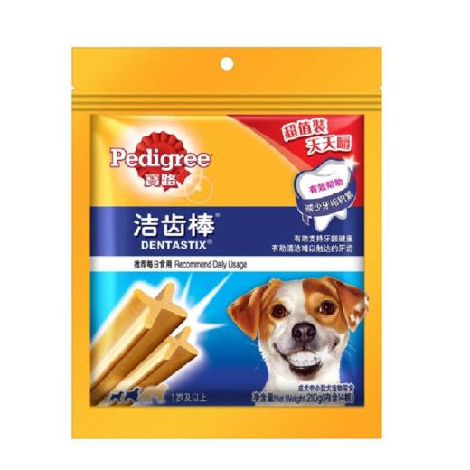 宝路洁齿棒中小型犬成犬210g 商品图0