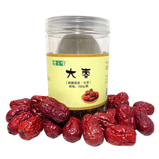 健之佳,大枣【100g/瓶】库尔勒龙之源 商品图0