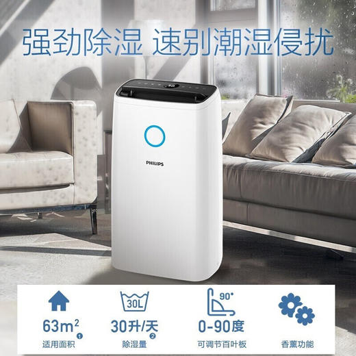 【家居】飞利浦 (PHILIPS)空气除湿器 DE3203 商品图2