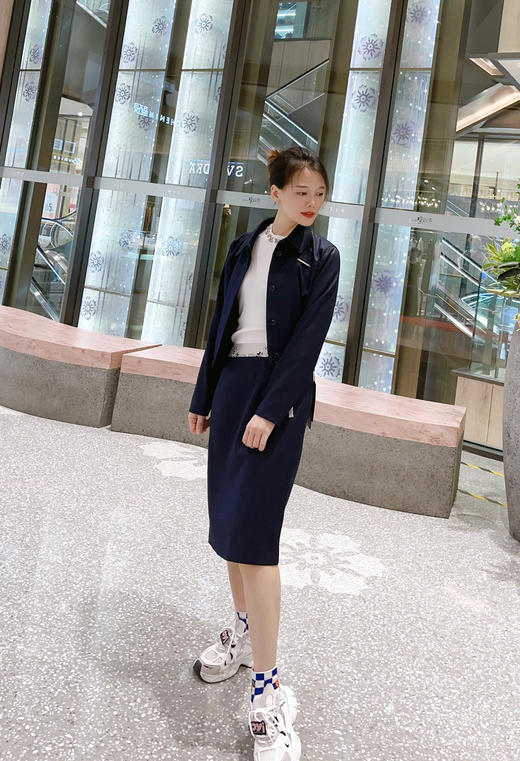 LZ3A08 绀色 外套上衣 商品图6