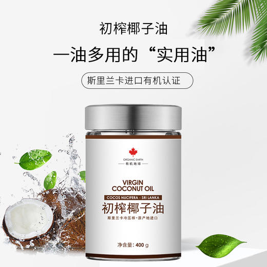 有机地球冷初榨椰子油 商品图1