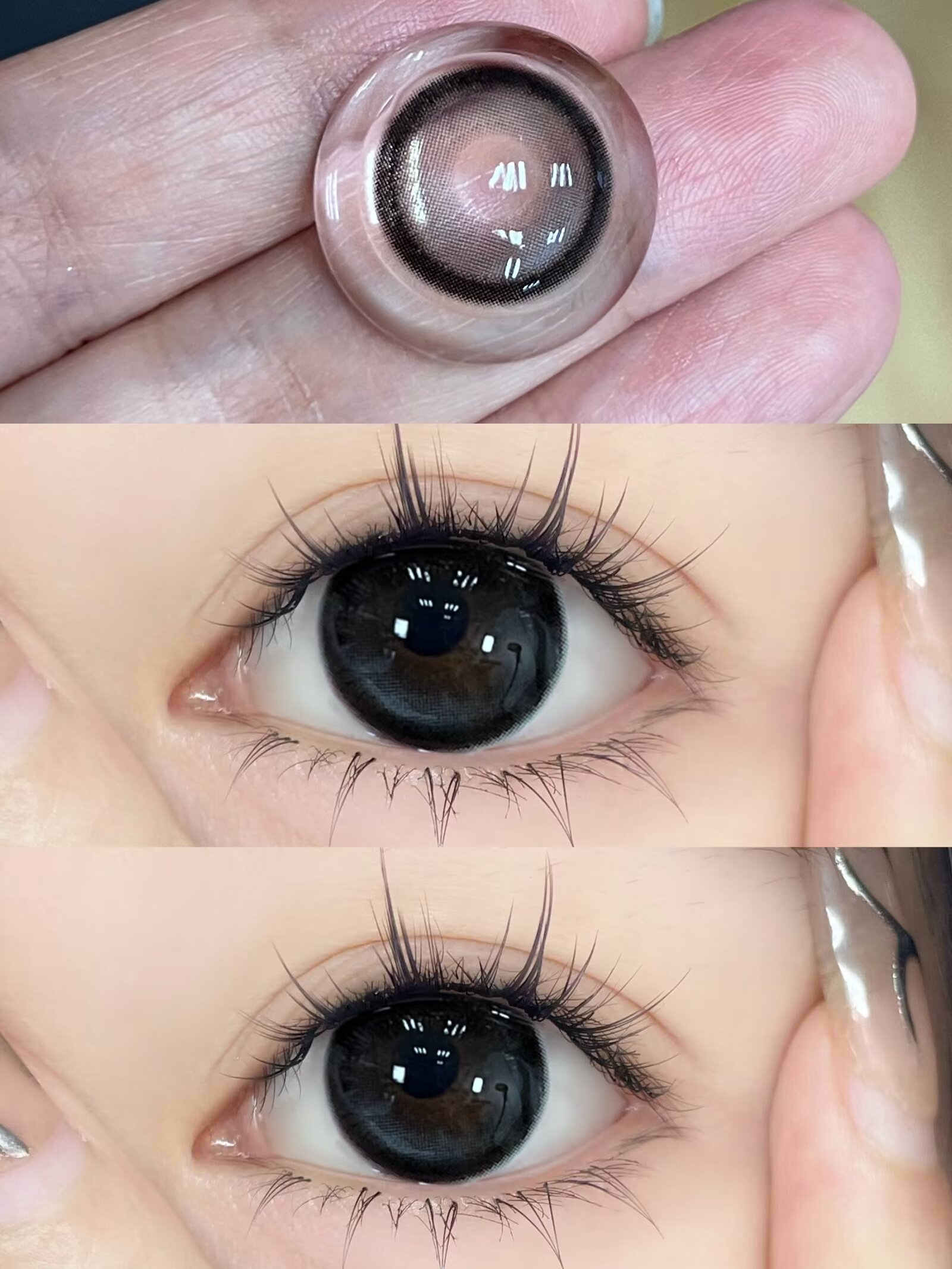 E-lensstyle半年抛美瞳 玻璃黑珍珠 14.5mm